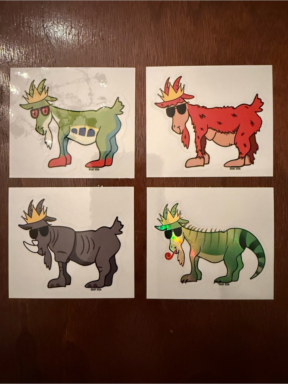 Goat USA Sticker Set